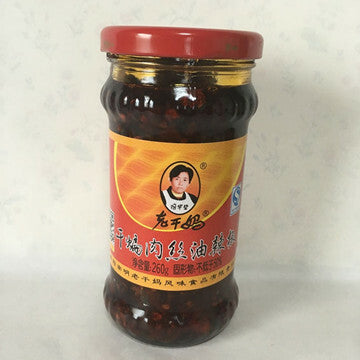老干媽 干扁肉絲 210g　老干妈干扁肉丝