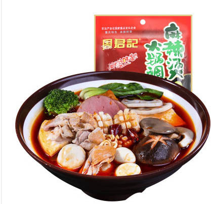 周君記 重慶麻辣湯底料 300g　周君记重庆麻辣烫底料