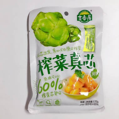吉香居搾菜真芯 175g　吉香居榨菜真芯