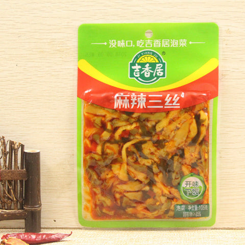 吉香居 麻辣三絲 150g　吉香居麻辣三丝　下饭菜