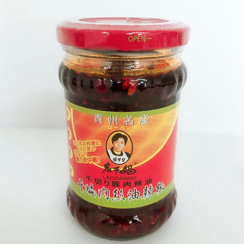 老干媽 干扁肉絲 210g　老干妈干扁肉丝