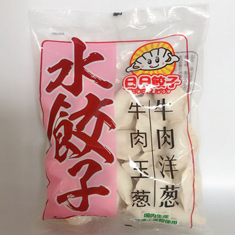 日日 牛肉洋葱水餃子 600g　牛肉水饺　牛肉洋葱水饺