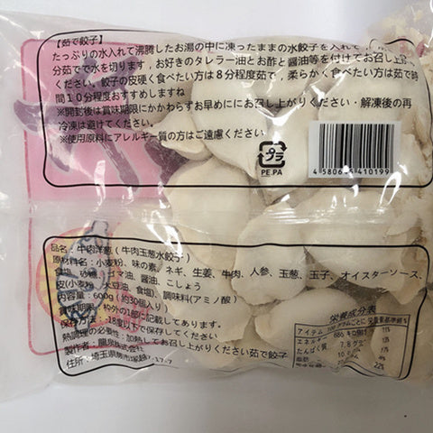 日日 牛肉洋葱水餃子 600g　牛肉水饺　牛肉洋葱水饺